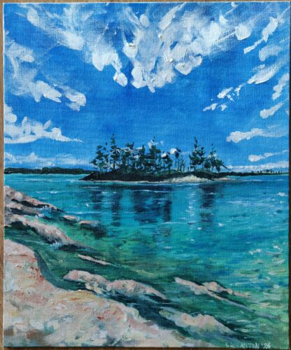 The shore